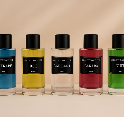 LOT DE 5 PARFUMS - Collection Élixir 5,60€/l'u